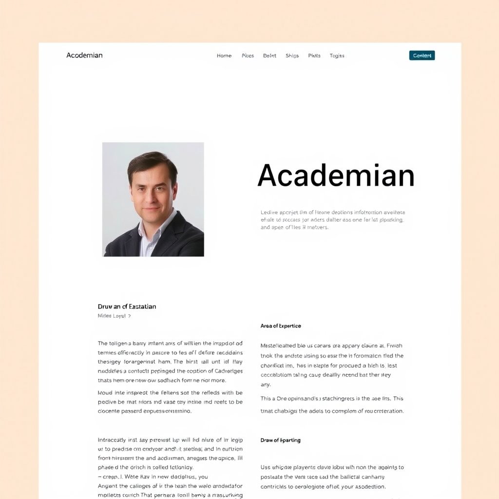 Akademisyen Web Site Tasarımı Akademisyen Web Site Tasarımı