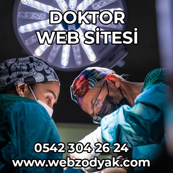 Doktor Web Sitesi Tasarımı Doktor Web Sitesi Tasarımı