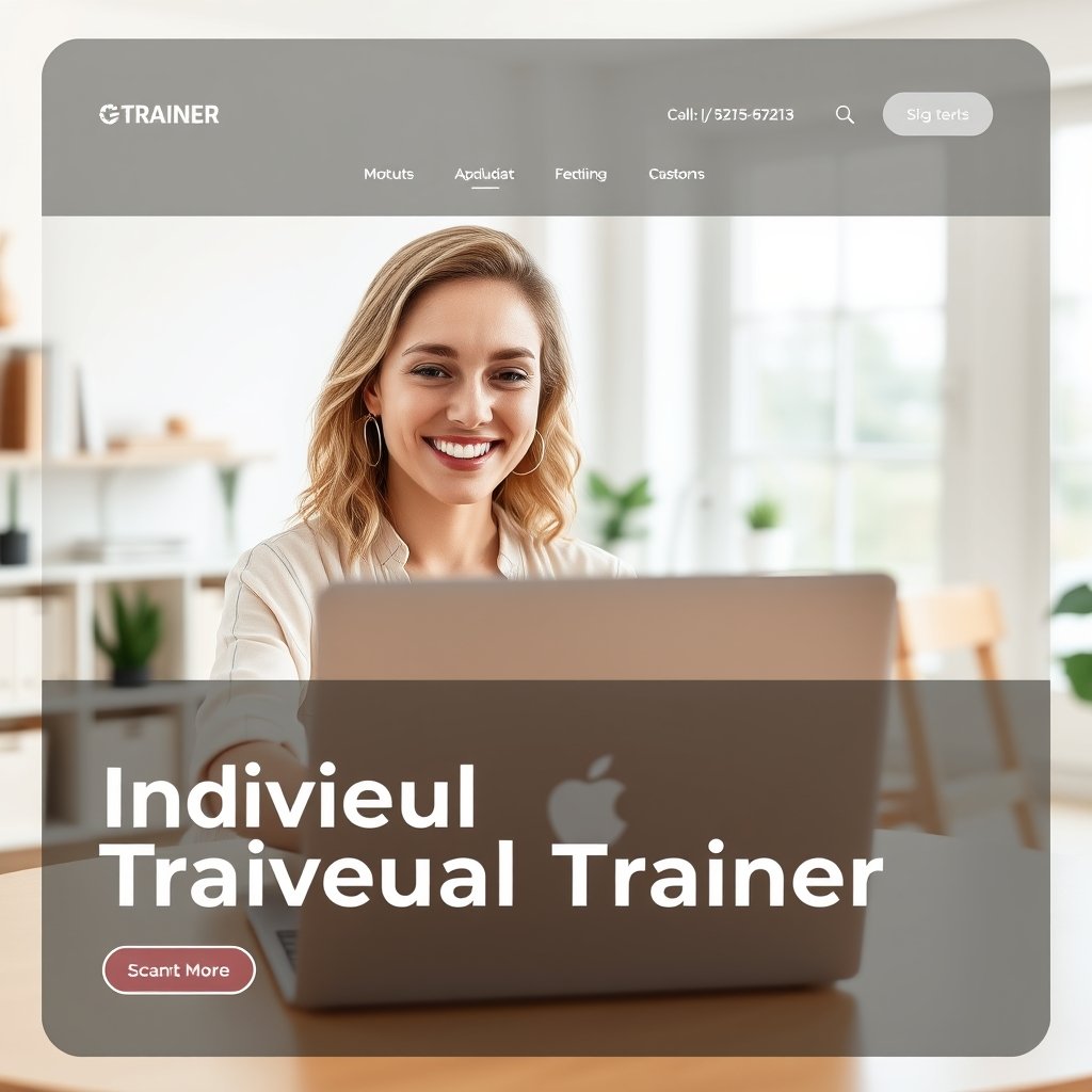 Bireysel Eğitmen Web Site Tasarımı