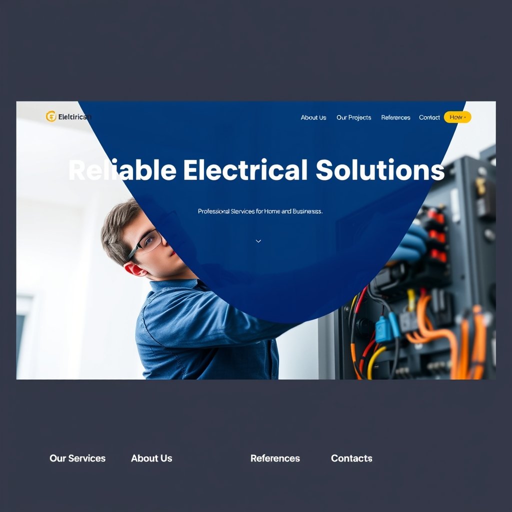 Elektrikçi Web Site Tasarımı